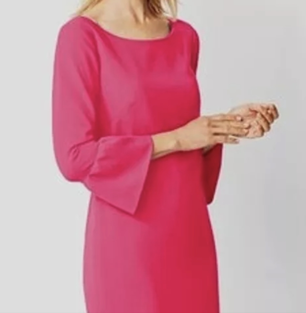 Elegant Fuschia Women's Dress